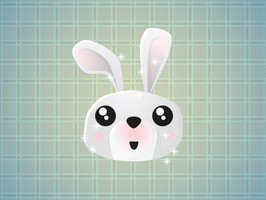Bunny Faces Stickers will make your chat more interesting and funny