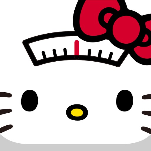Simple diet! Walking Hello Kitty!