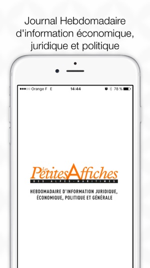 Journal des Petites Affiches(圖1)-速報App