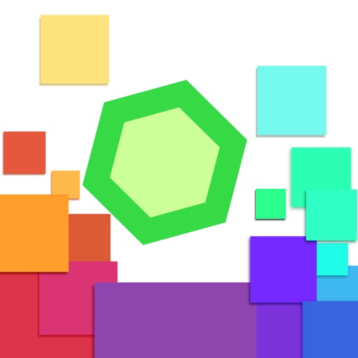 Defend Six-blocks tower hexagon puzzle game icon