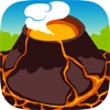 Burning Flow - Lava Volcano
