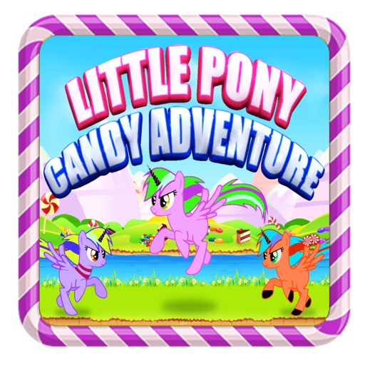 Little Pony Candy Adventure: My Cute Unicorn Magic Run in Sweet Paradise Pro icon