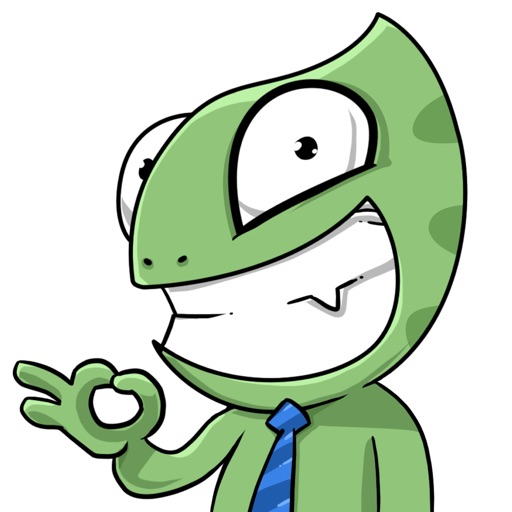 Sneaky Lizard Stickers icon