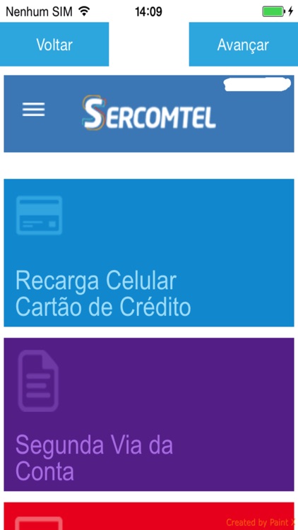 Área do Cliente Sercomtel