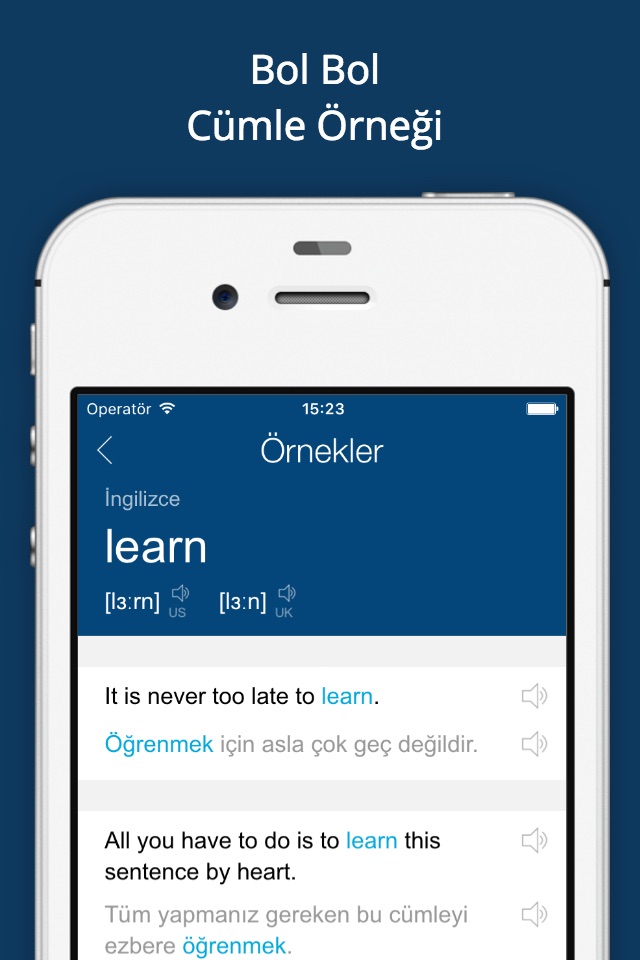 Turkish English Dictionary Pro screenshot 4