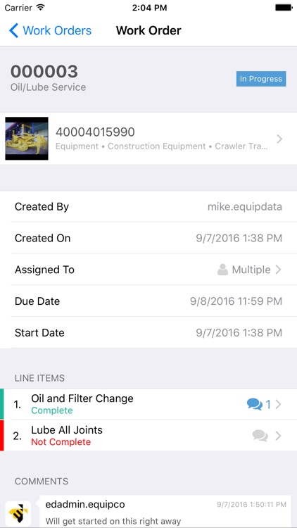 Equipdata