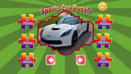 Game screenshot Sports Car Jigsaw Puzzles Games Free For Kids mod apk