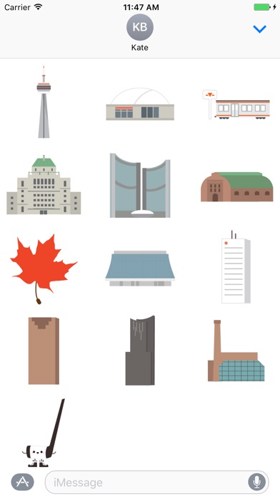 Toronto We The 6ix Sticker Packのスクリーンショット1 Toronto We The 6ix Sticker Packのスクリーンショット1