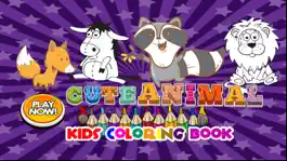 Game screenshot cute animal coloring for kid-learn skill easy toddler game free apk