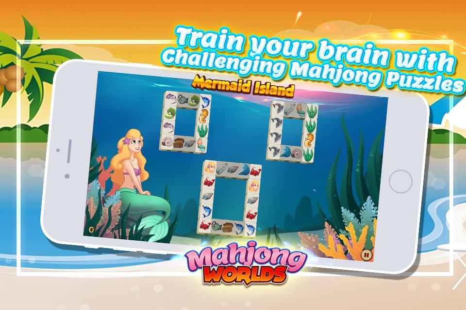Mahjong Worlds - Tiles Puzzle screenshot 3