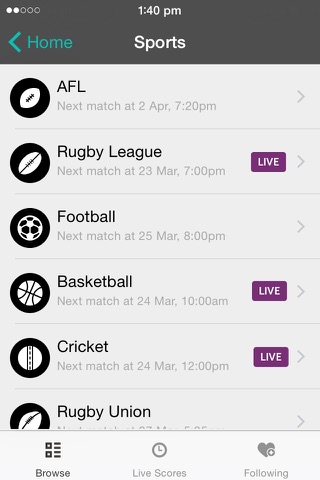 SportSpy. screenshot 2