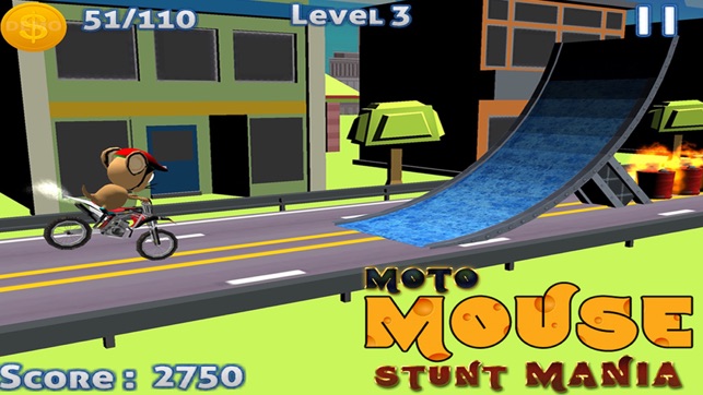 MOTO MOUSE STUNT MANIA - ( 3D DIRT BIKE RACING GAME )(圖2)-速報App