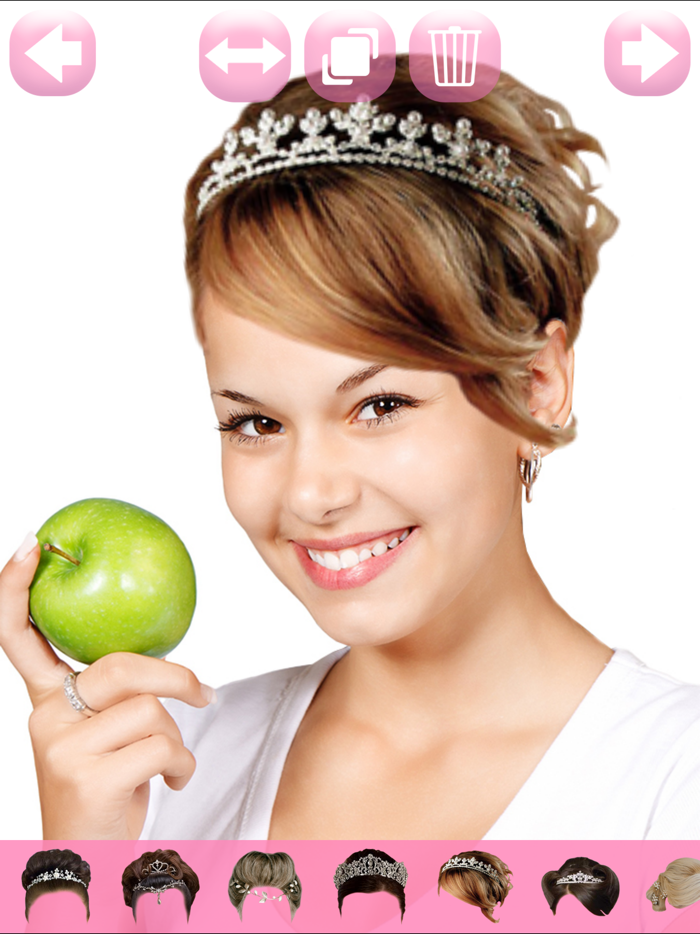 Princess Hair Styles Beauty Salon Virtual Makeover