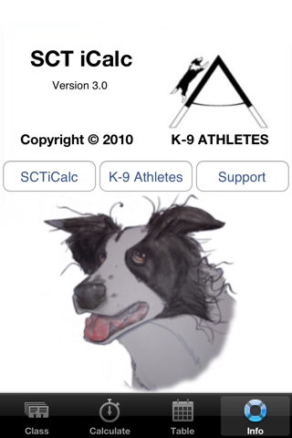 Dog Agility SCT iCalculator screenshot 4