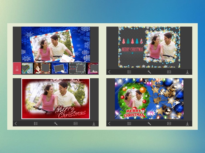 Creative Xmas Hd Photo Frames - Photo Lab