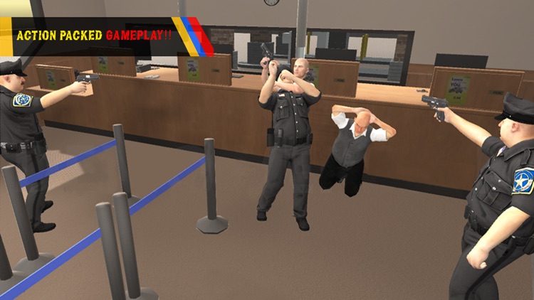 Bank Robbery Escape Simulator 2016 - Crime Scene