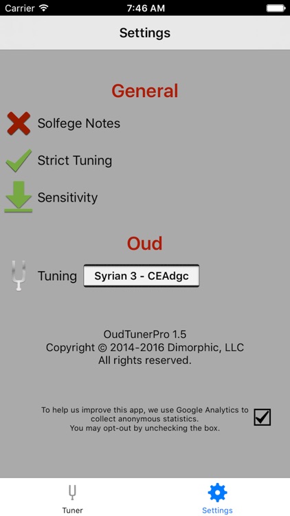 Oud Tuner Pro screenshot-3