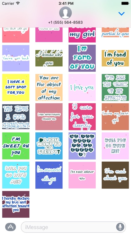 Animated Love Message Gif Stickers screenshot-4