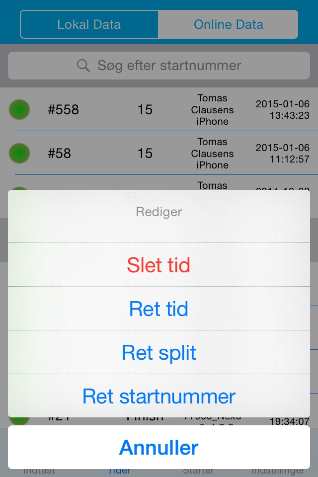 ST Arrangør Tidtagning screenshot 3