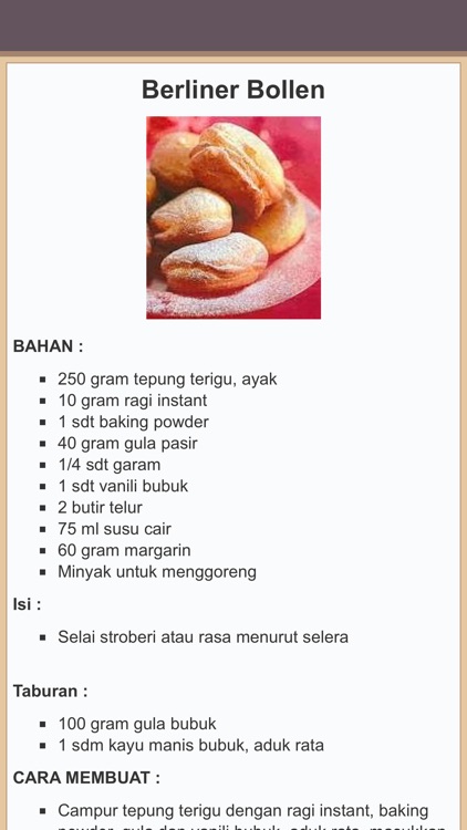 Resep Kue Basah