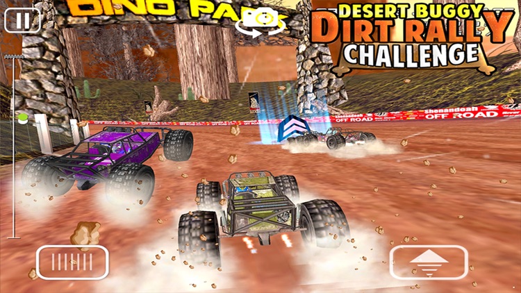 Desert Buggy Dirt Rally Challenge - Free 4 wheel Monster Racing screenshot-4