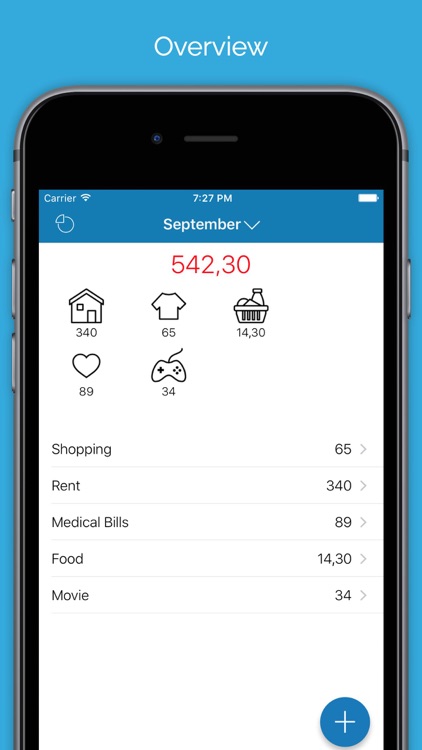 Expensi - Free Expense Tracker screenshot-3