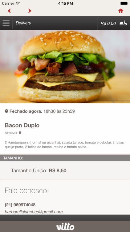 Barbarella Lanches screenshot-4