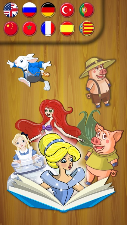 Classic fairy tales - interactive book for kids screenshot-4