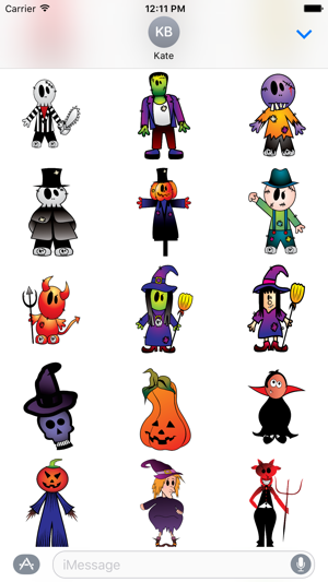 Halloween Stickers and Labels(圖1)-速報App