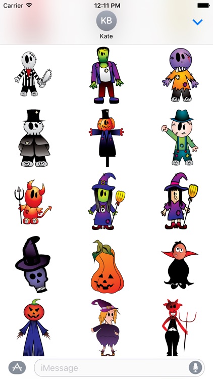 Halloween Stickers and Labels