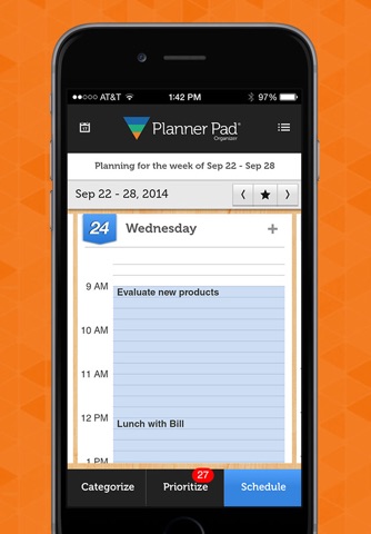 Plannerpads Organizer App - Smartphone screenshot 3