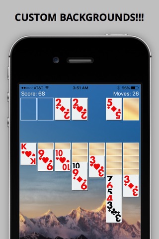 Full Pack Tri-Peaks Solitaire Classic Pro screenshot 3