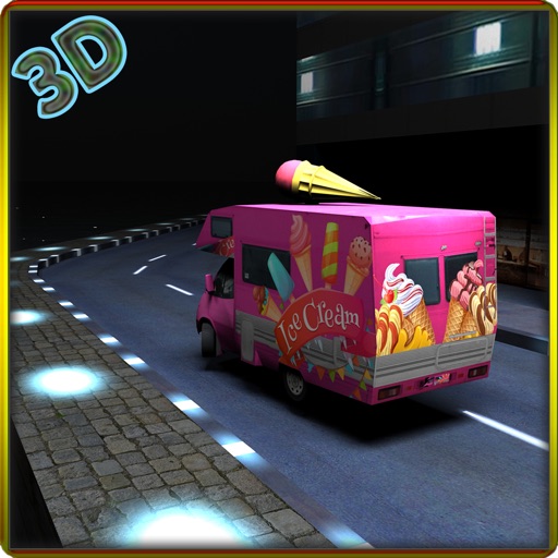 Ice cream delivery van – Truck driving simulation iOS App