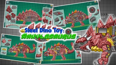 How to cancel & delete Steel Dino Toy:Mechanic Ankylosaurus-2 player game from iphone & ipad 4