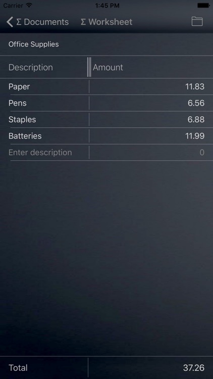 Sum Calculator & Spreadsheet screenshot-3