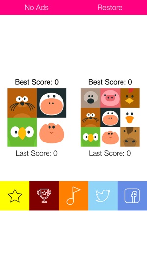 Square Animals Memory(圖1)-速報App