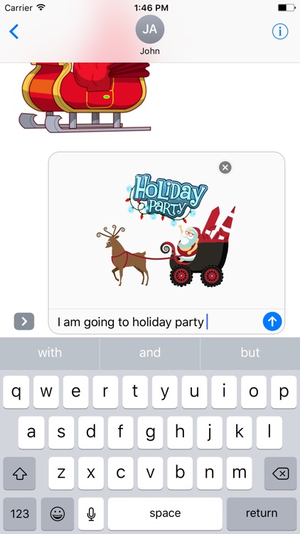 Sleigh Stickers - Christmas Stickers for iMessage