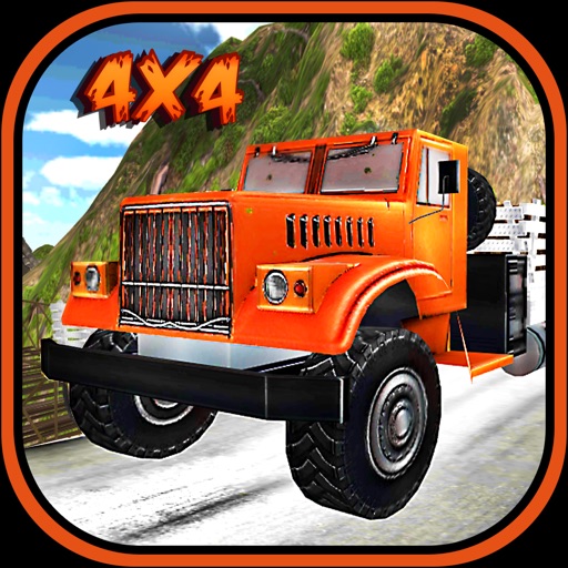 4x4 Hill Climb Truck Driver Icon