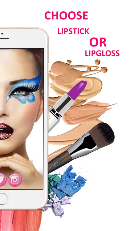 Makeup Face Retouch Beauty Salon Make.over Game screenshot-4