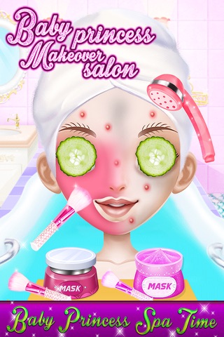 Baby Princess Makeup Salon: Baby princess caring screenshot 3