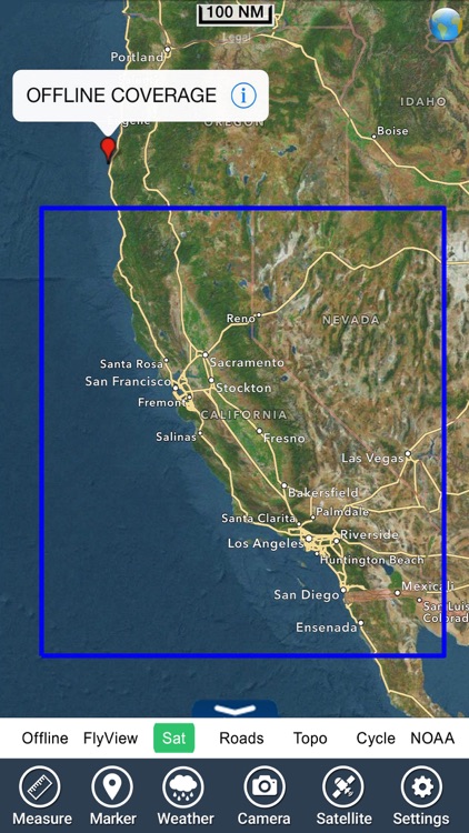California fishing HD - GPS Map Navigator screenshot-4