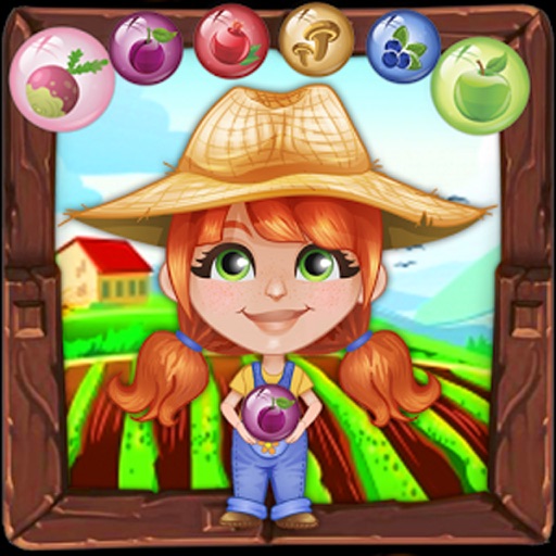 Bubble Shooter Farmer : Free Arcade Bubble shooter Icon