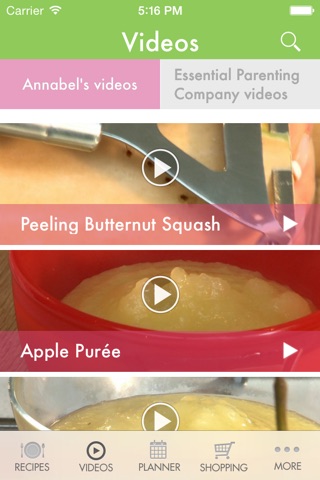 Annabel’s Baby Toddler Recipes screenshot 4