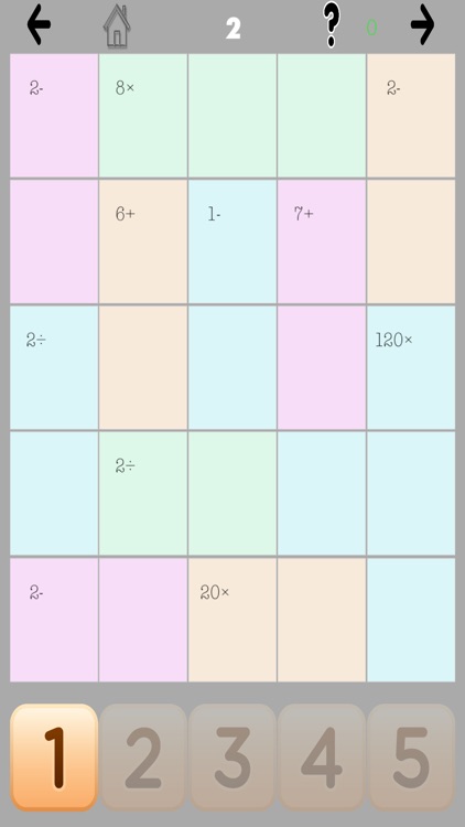 Ken Ken Grids for KenKen (4x4,5x5,6x6,7x7 and 8x8)