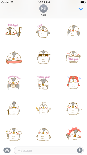 Chubby Penguin Sticker(圖2)-速報App