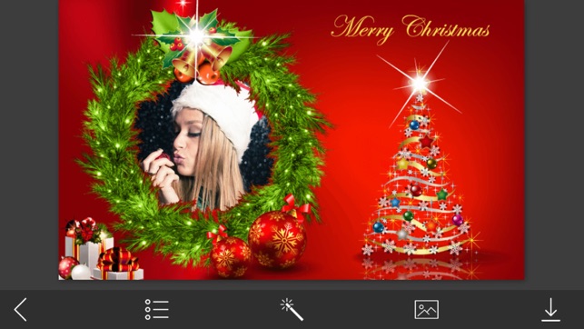 Holiday Xmas Picture Frames - PicShop(圖4)-速報App