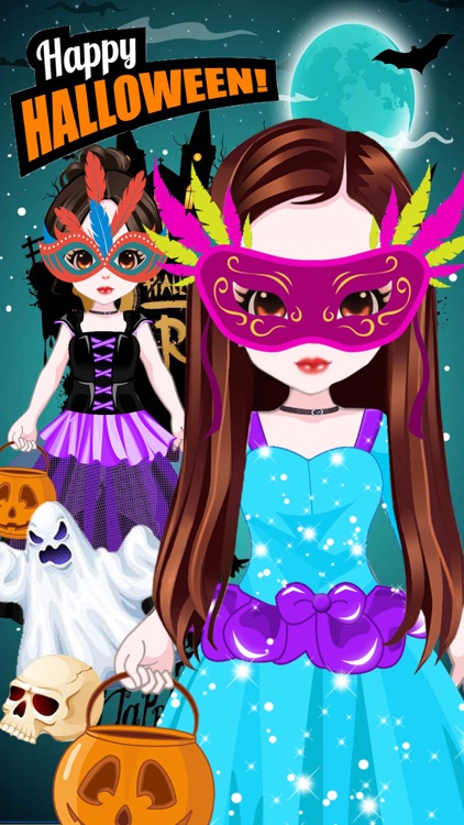 Halloween Dressup Party - Dress up game for girls