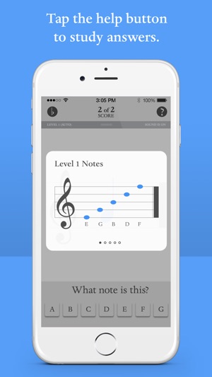 Blue Note: Learn to read music notes - Flash Cards(圖5)-速報App