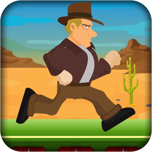 Jungle Jones Heat Train - Amazing Indiana Desert Action Hero Madness Icon