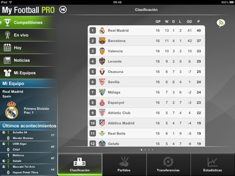 My Football Pro HD screenshot 3